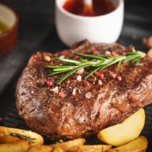 Rosemary Garlic Lamb Sirloins
