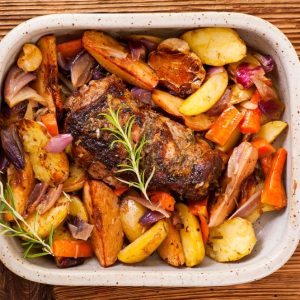 Rosemary Garlic Boneless Leg of Lamb