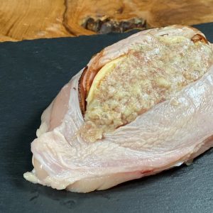 Ham Cheese & Sausage Stuffed Chicken Breast