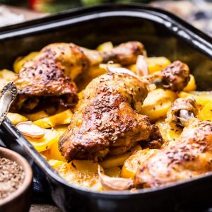 Rosemary Garlic Chicken Legs