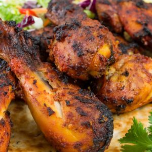 Roasted Garlic & Honey Chicken Drumsticks