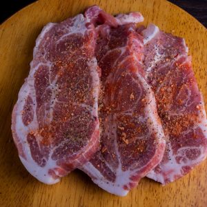 Boneless Pork Shoulder Butt Eye Steaks